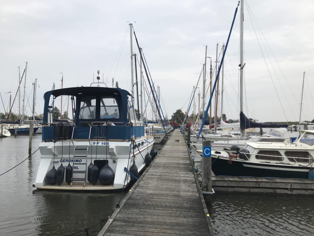 Lauwersmeer am Hafen Oostmahorn 1.10.2020